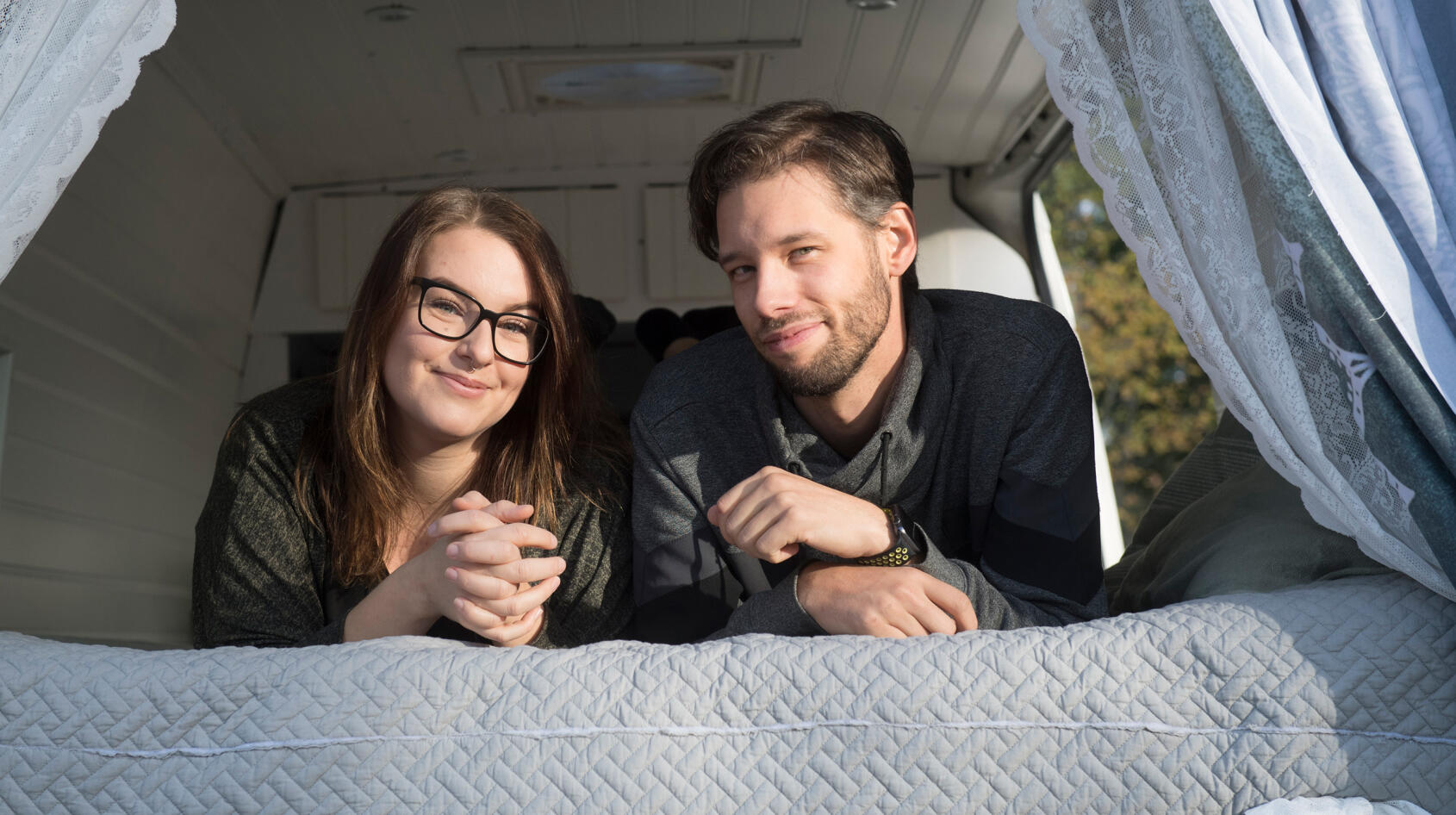 Johanna och Tomas bor på fem kvadrat!