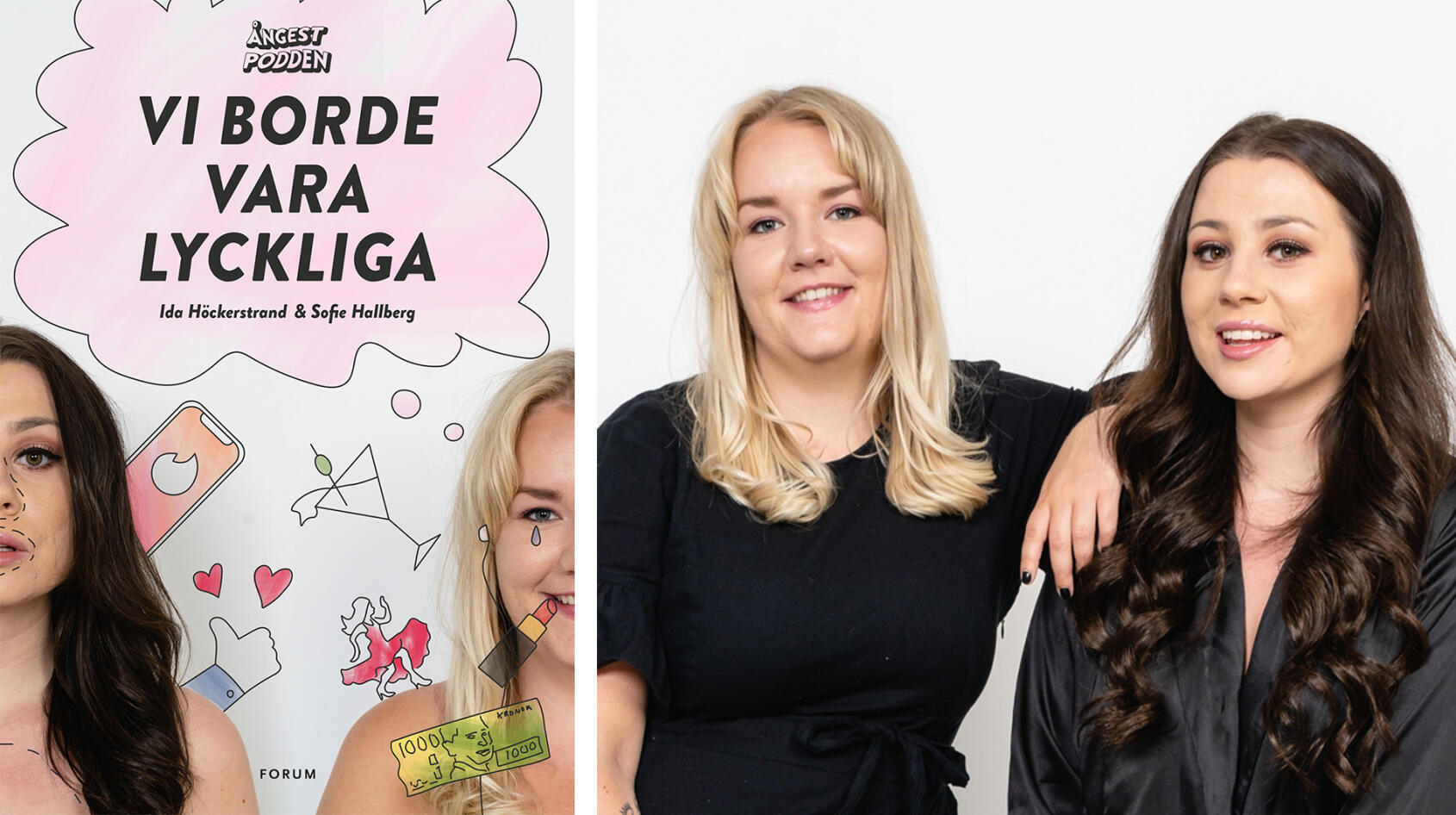 Kloka samtal i Ångestpodden – som nu blir bok!