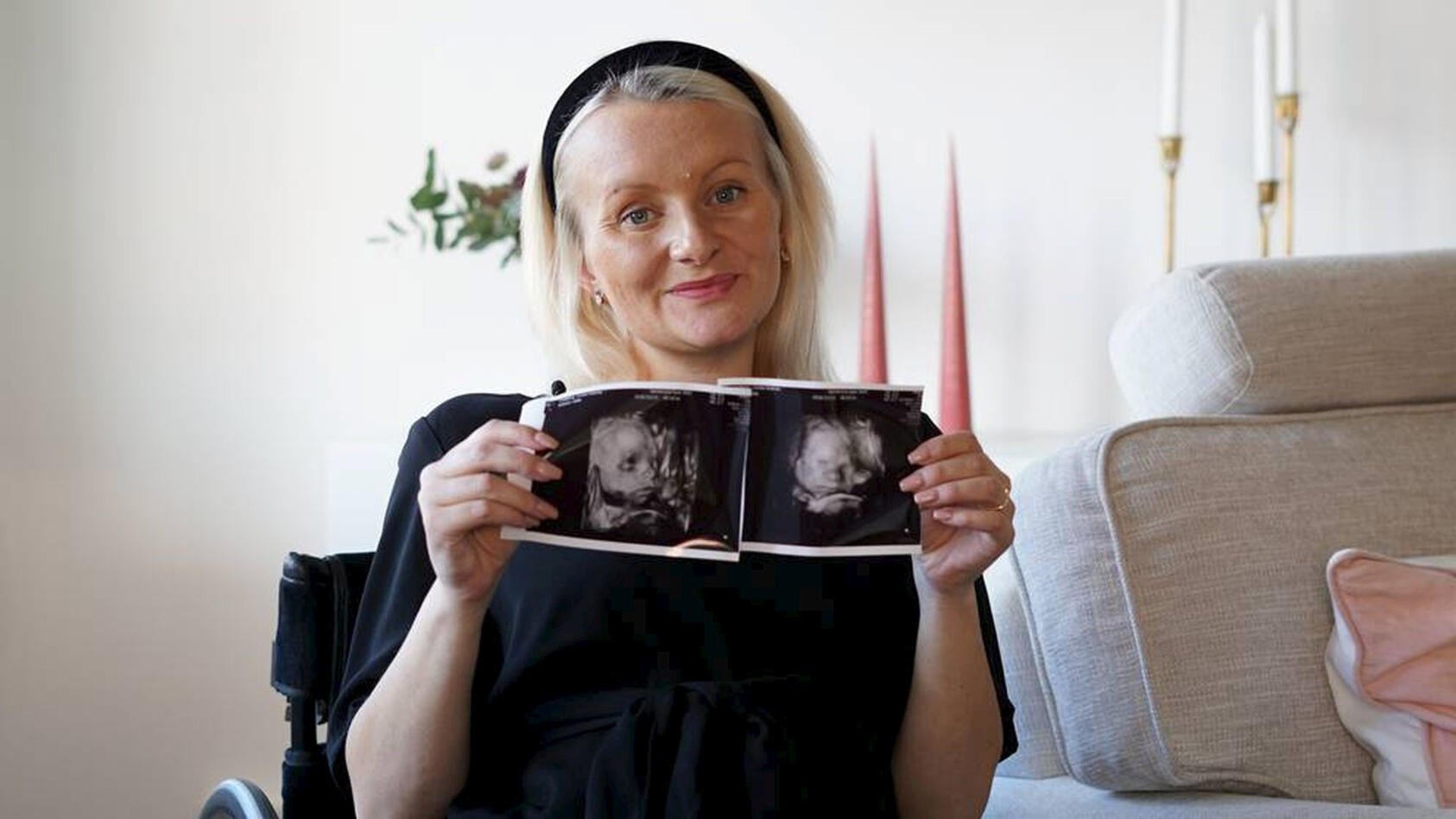 Matilda är en unik tvillingmamma