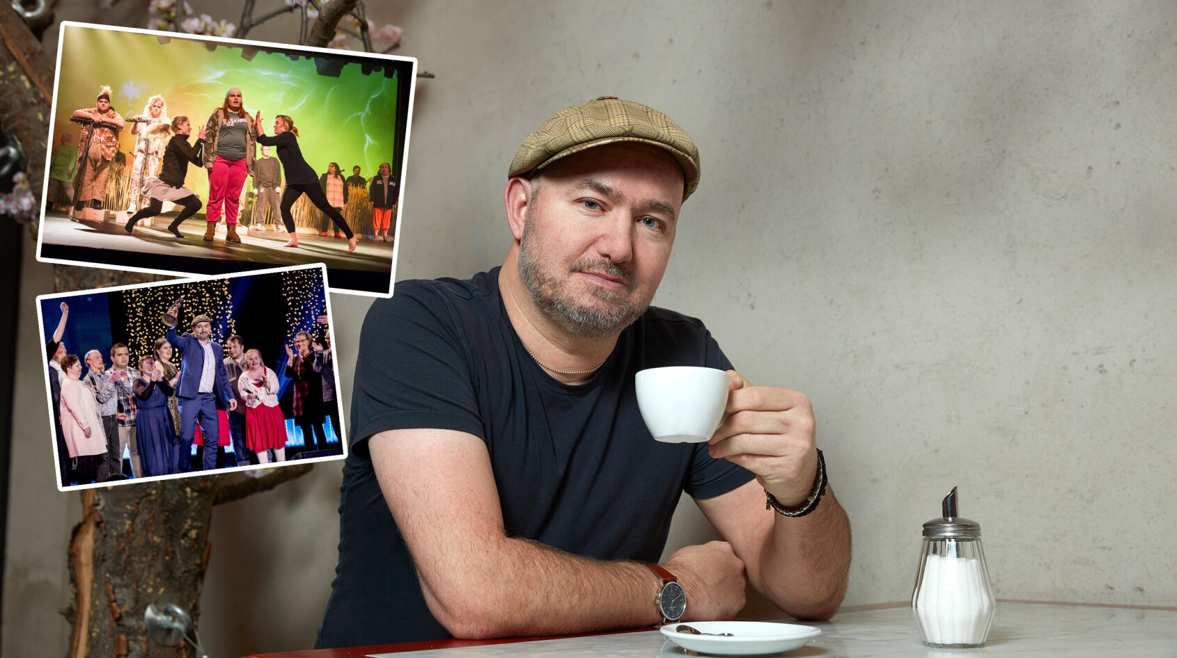 Pär Johansson startade Glada Hudik-teatern!