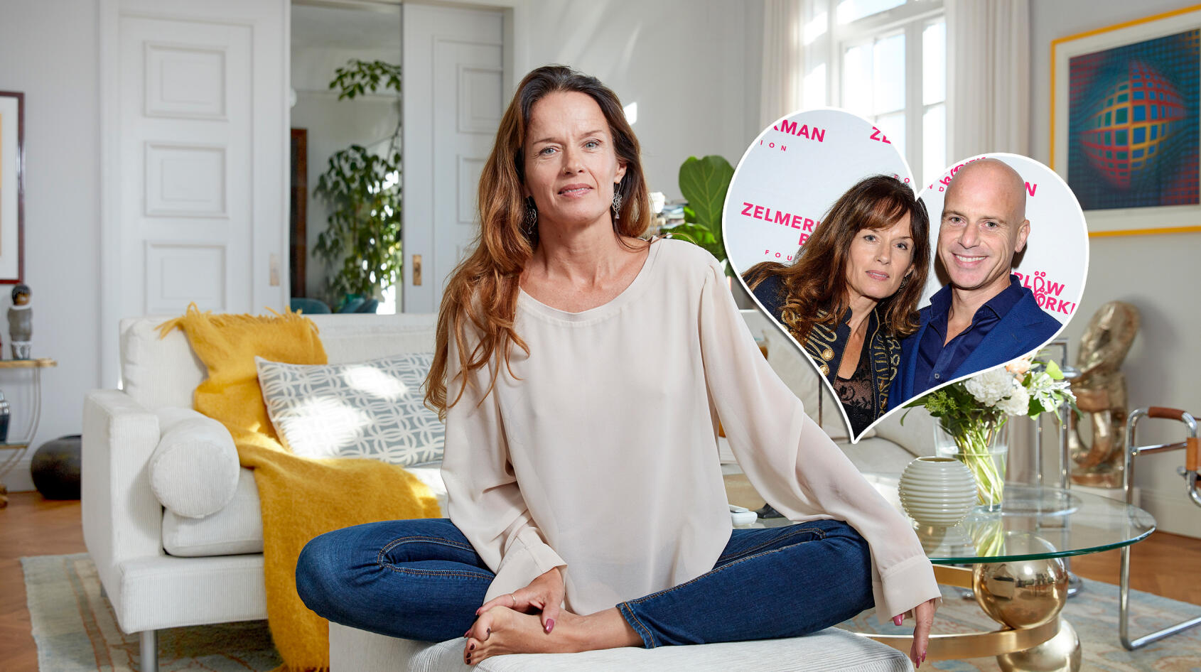 Malin Berghagen mötte kärleken i sorgen