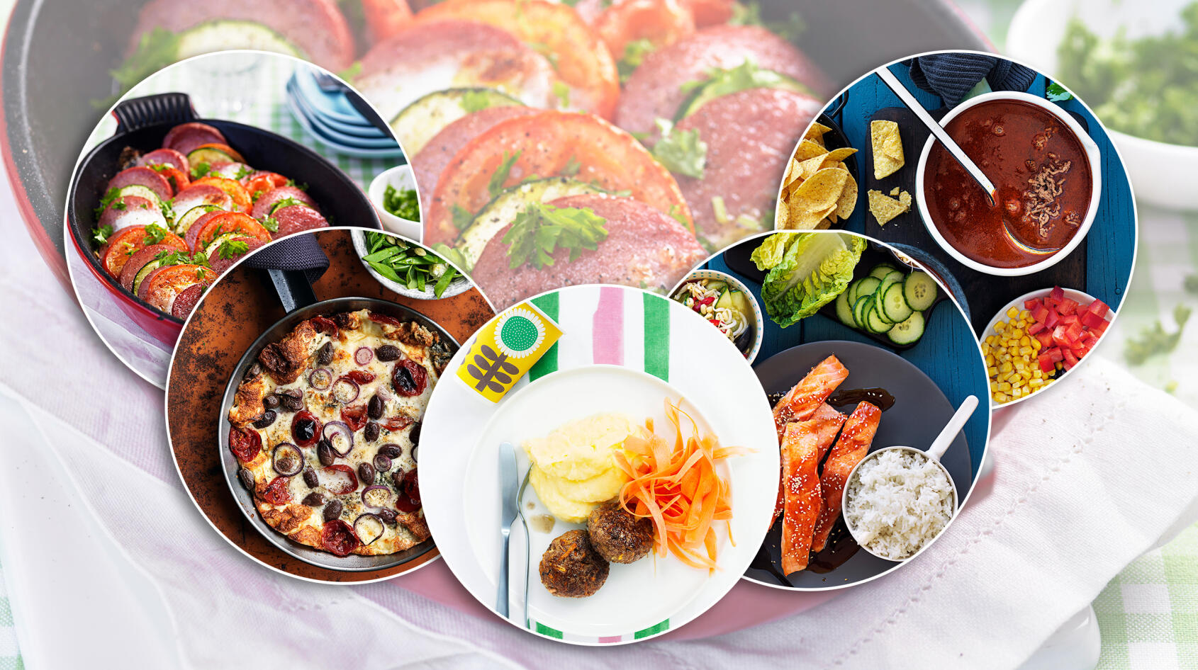 5 goda middagstips för hela veckan!