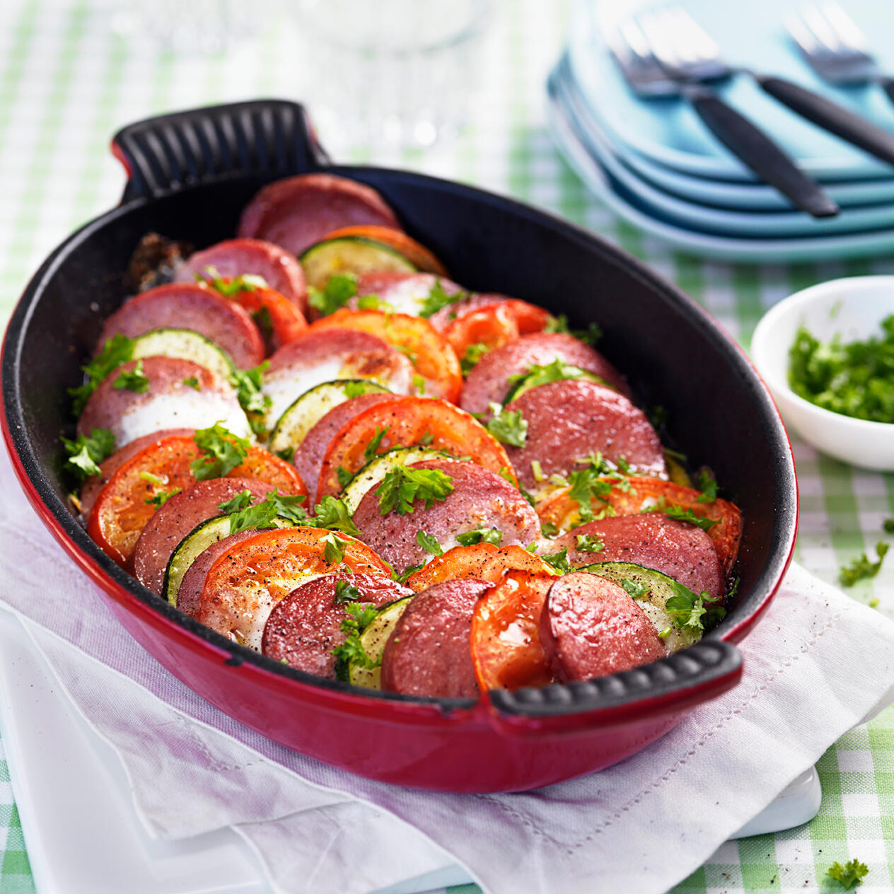 Falukorv Caprese