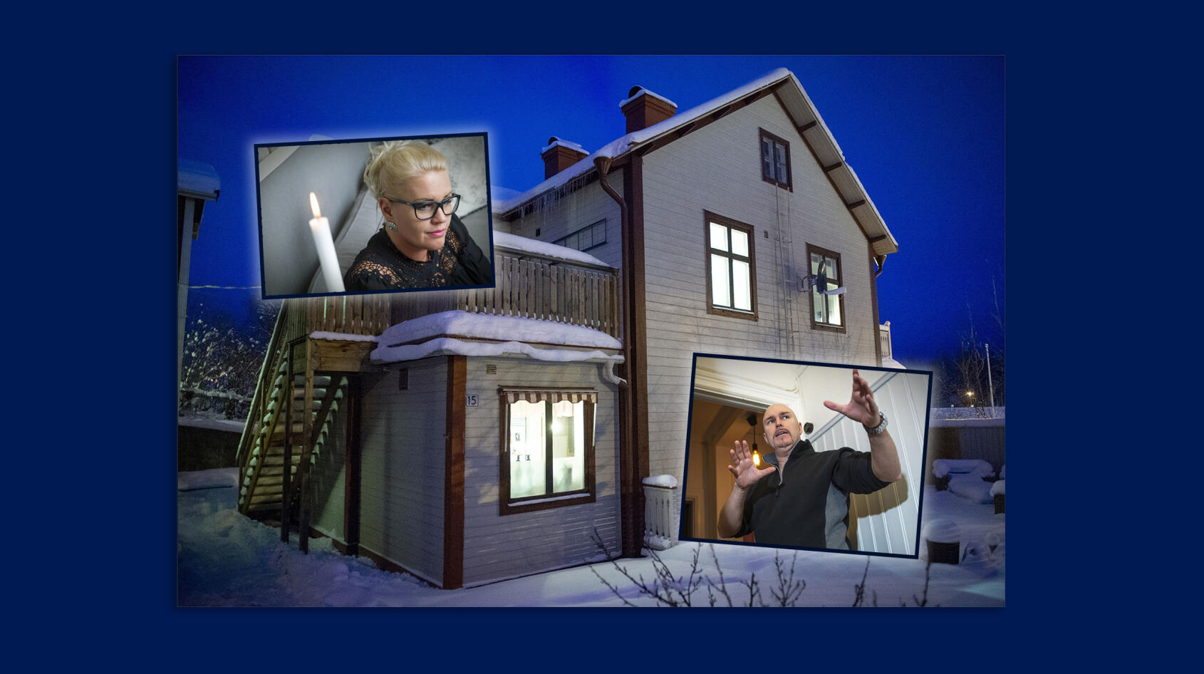 Bildspel: TV-mediet Pierre besöker hemsökt hus!