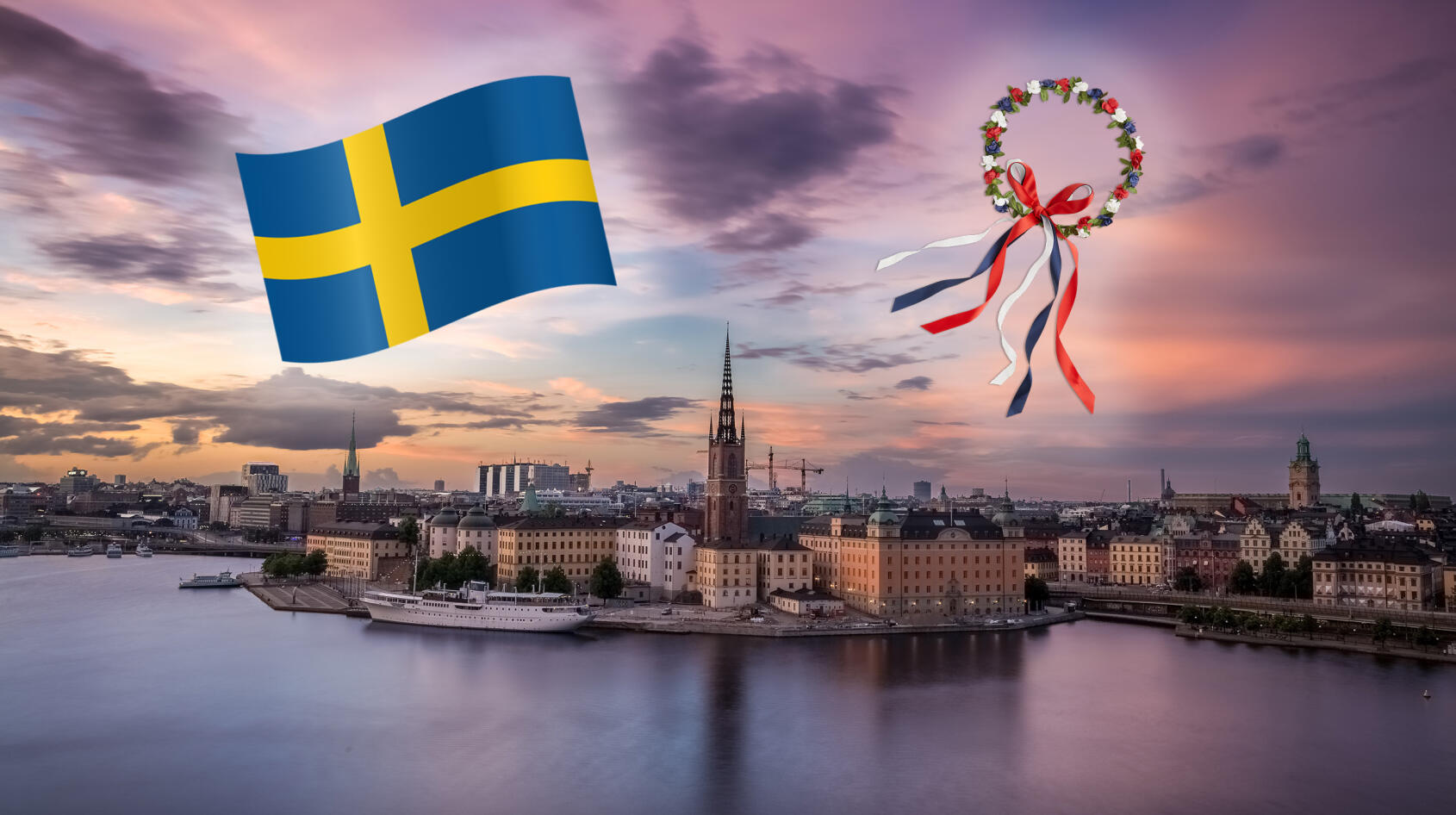 Flaggan i topp – Sverige är bäst!