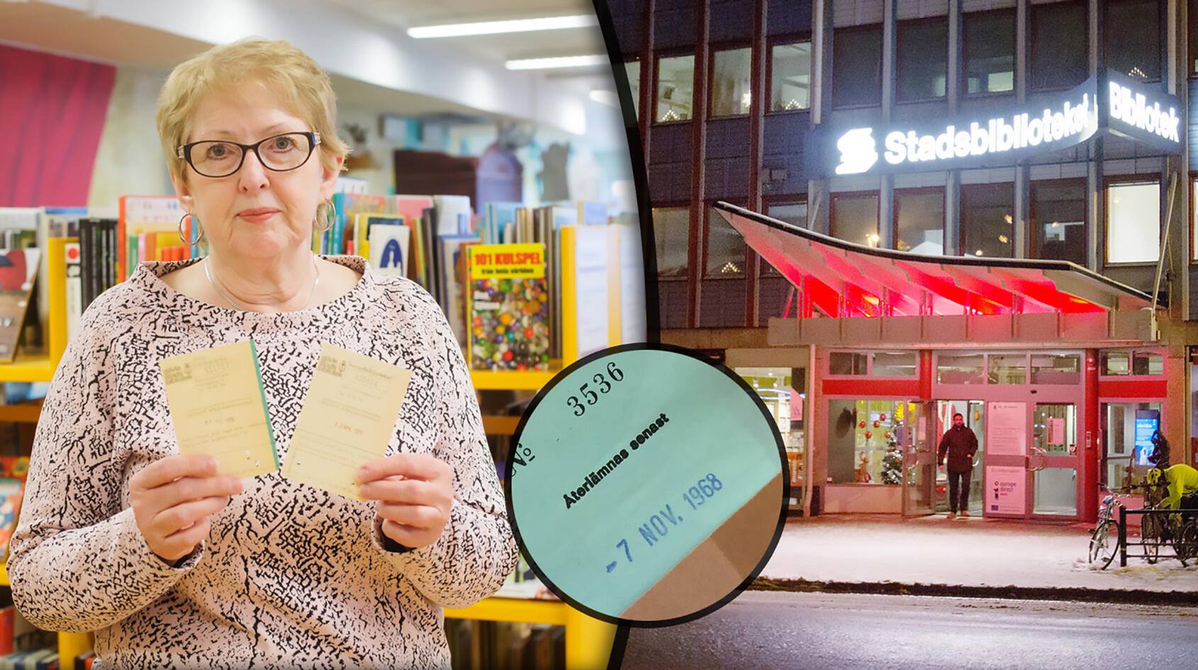 Biblioteket fick tillbaka boken – efter 50 år