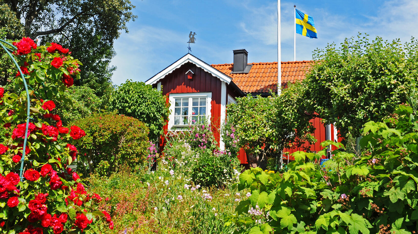 Mormor lärde mig att älska blommor!
