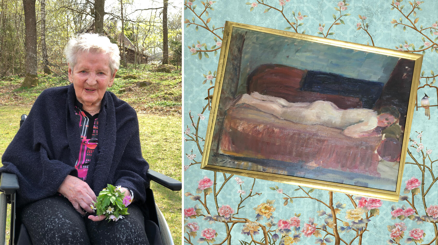 Inez hittade sin nakenbild – efter 70 år