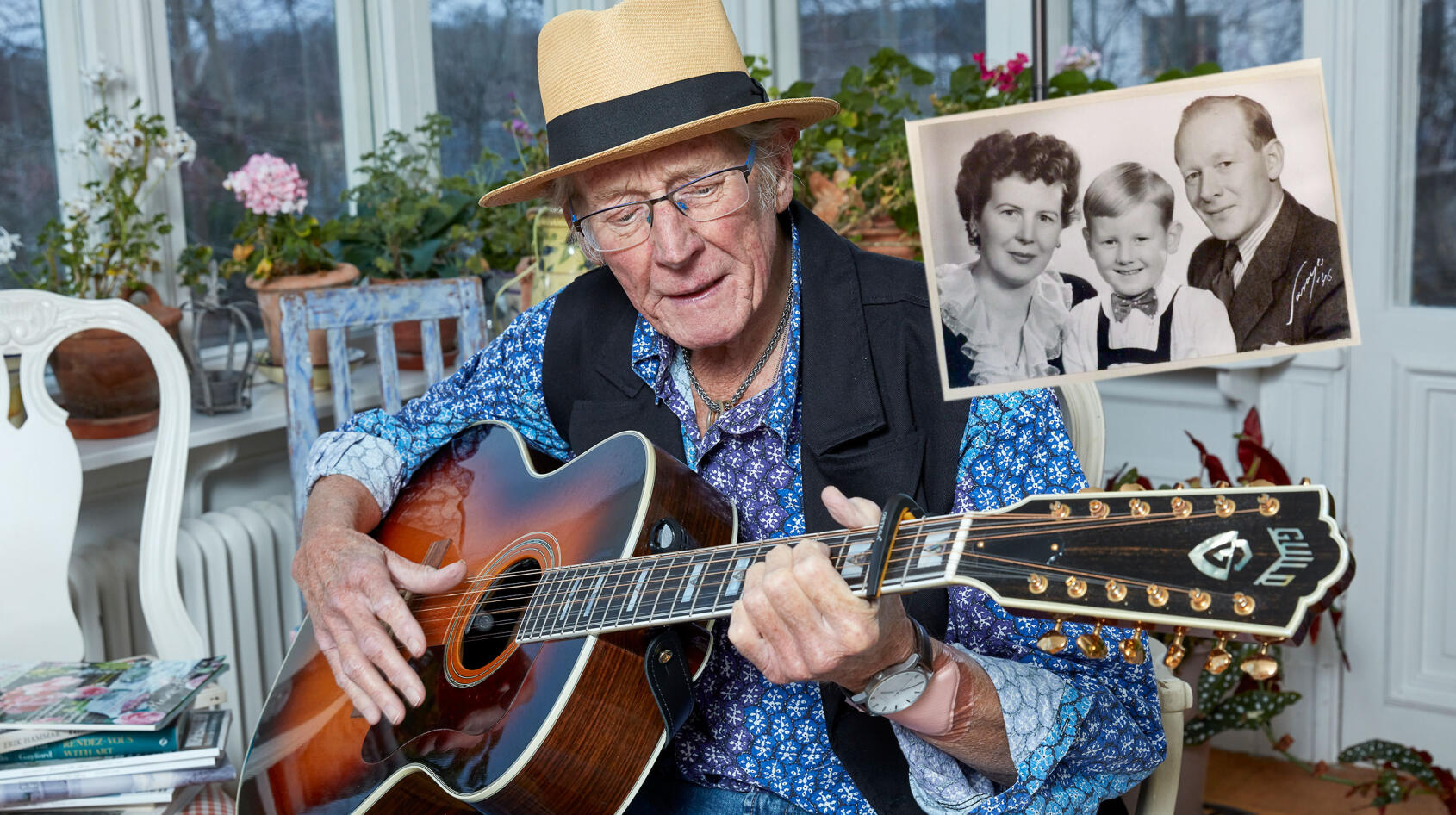 Gösta Linderholm: “Jag minns pappa gå hemifrån med gevär och ryggsäck”