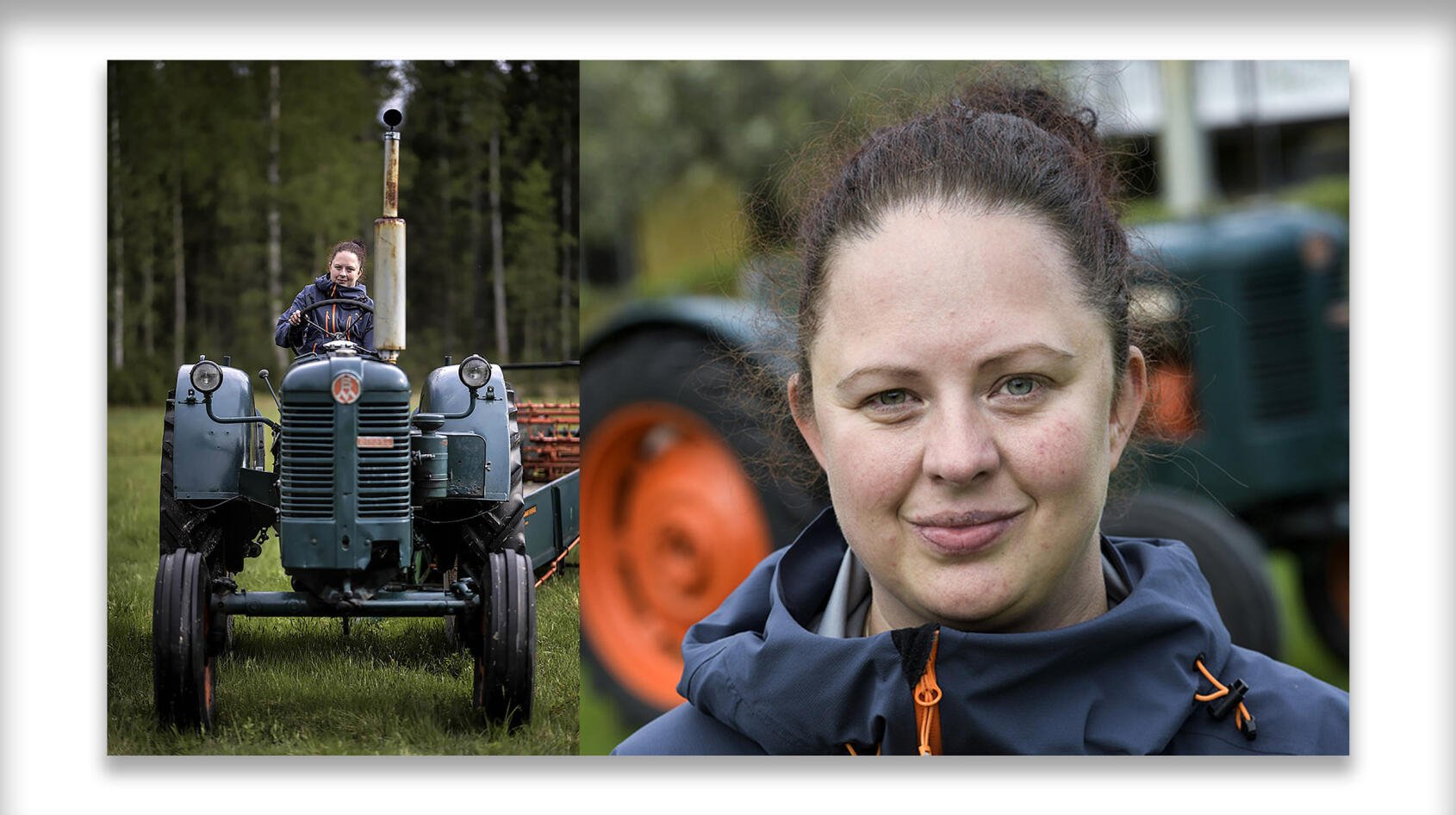 Carolas traktor har rullat sedan 1952