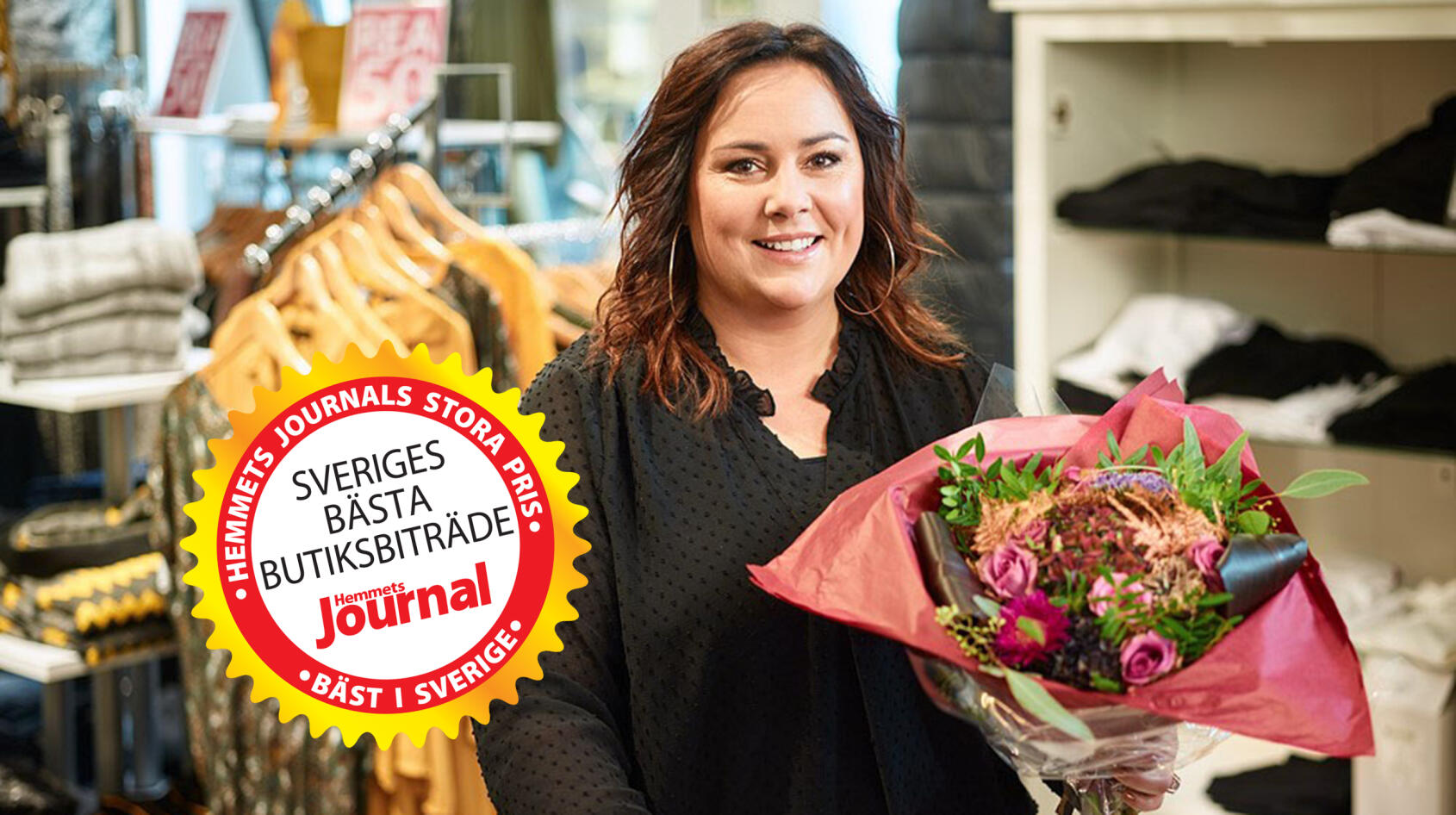 Marie är Sveriges bästa butiksbiträde