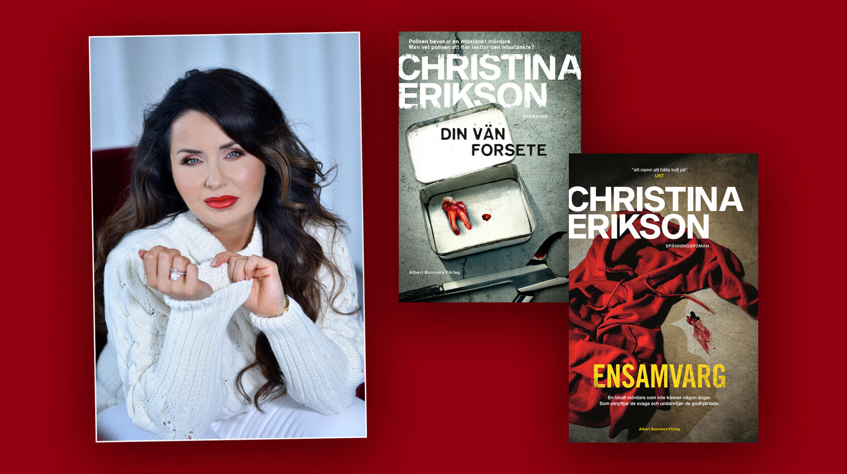 Tävla och vinn bokpaket med Christina Erikson!