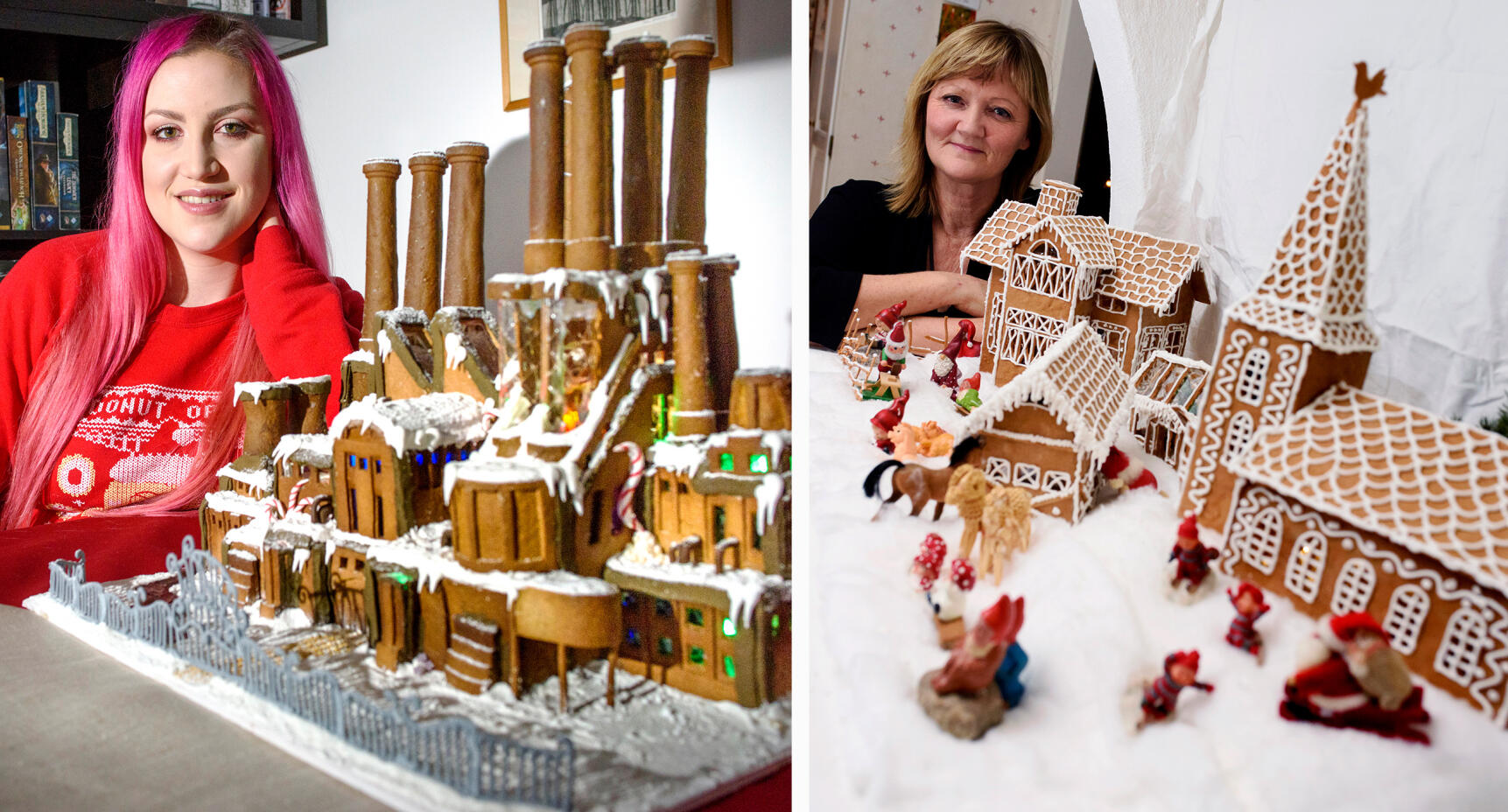 De tar pepparkakshus till en ny nivå!