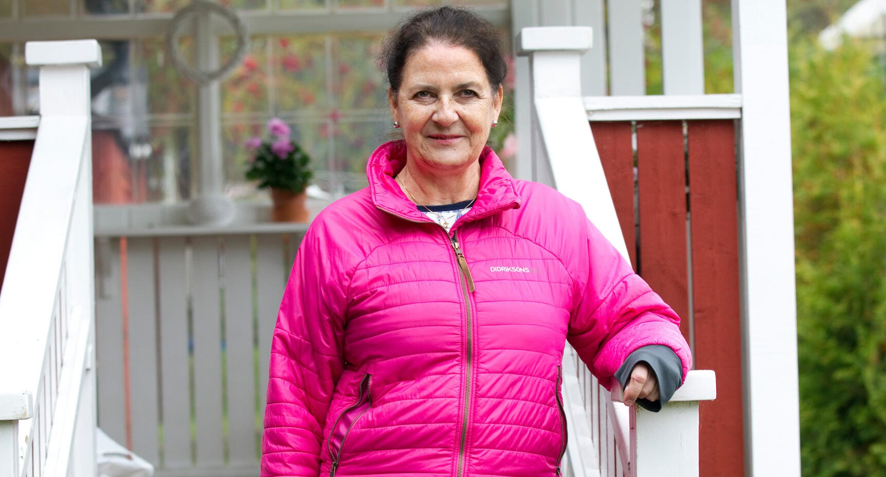 Lotta hamnade mitt i ett brutalt bankrån