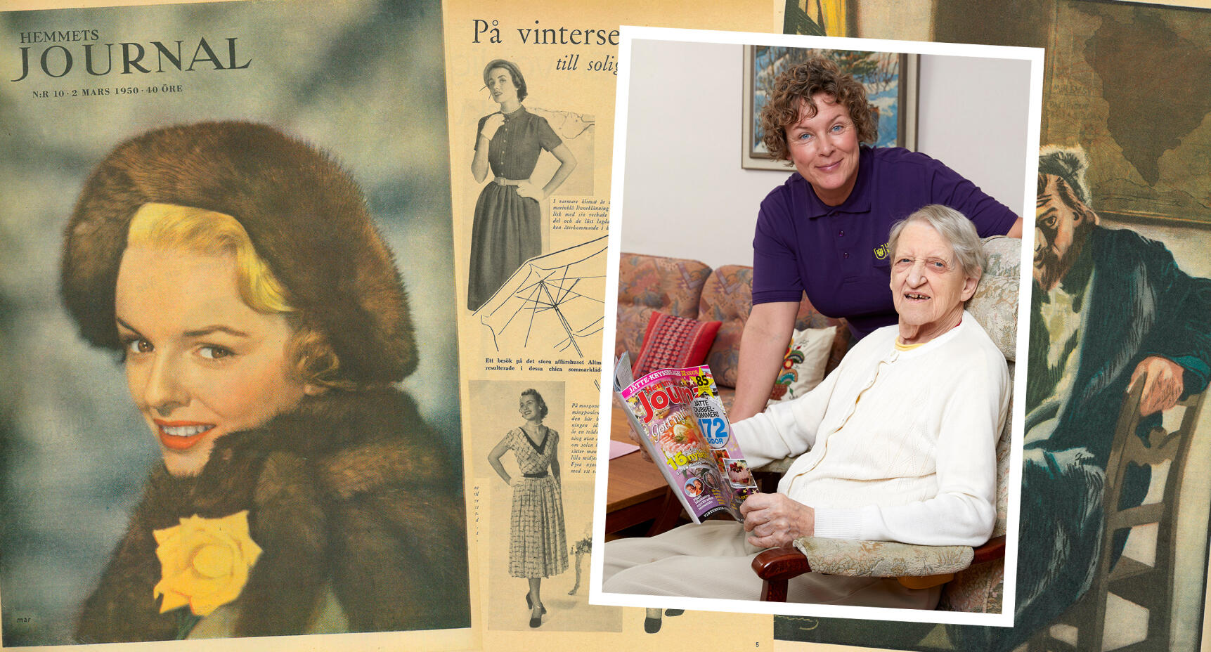 Ingrid har prenumererat på Hemmets Journal i 70 år!