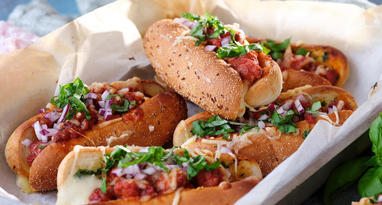 Italiensk salsicciasmörgås