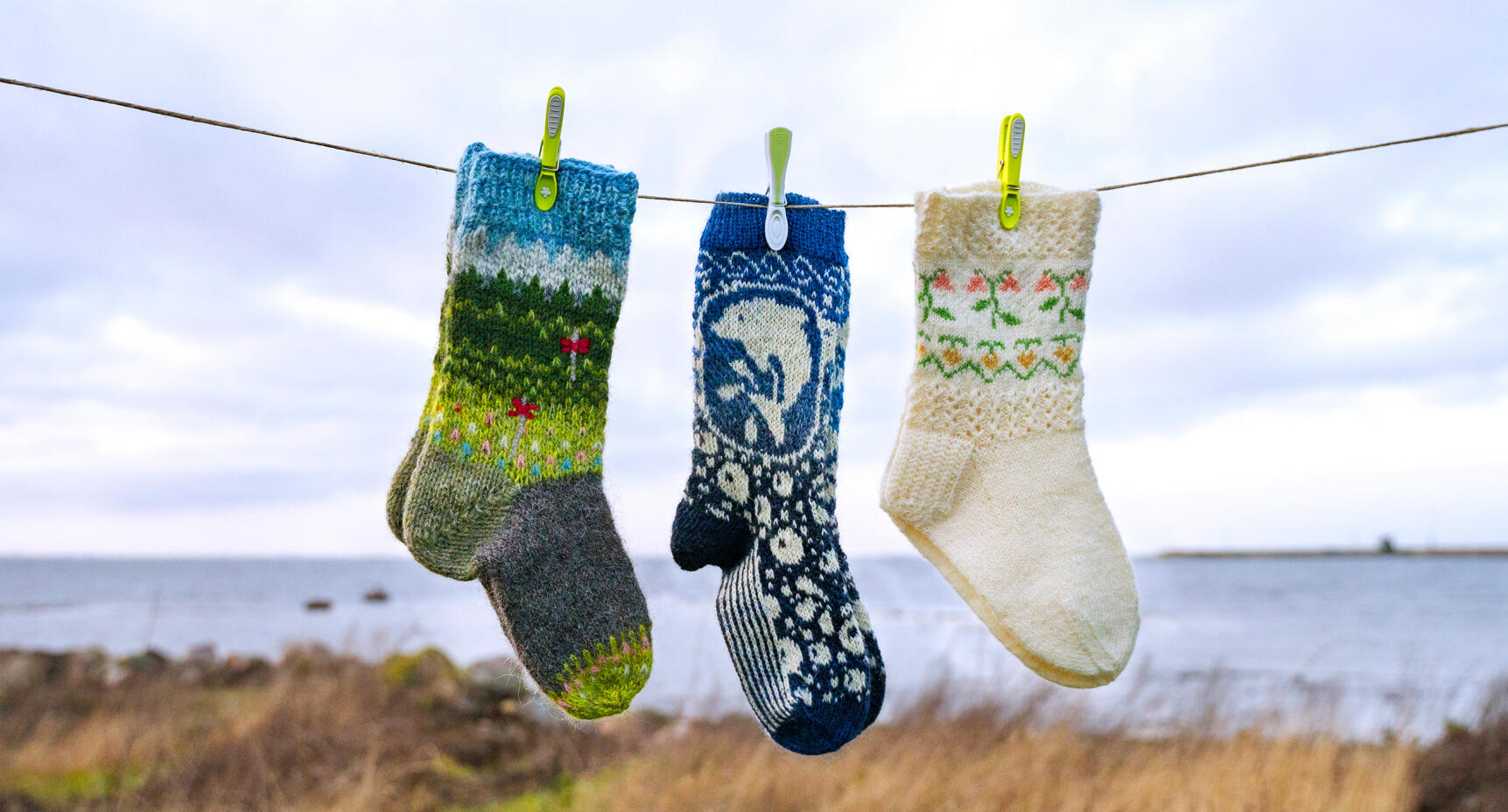 De stickade Sveriges finaste sockor!