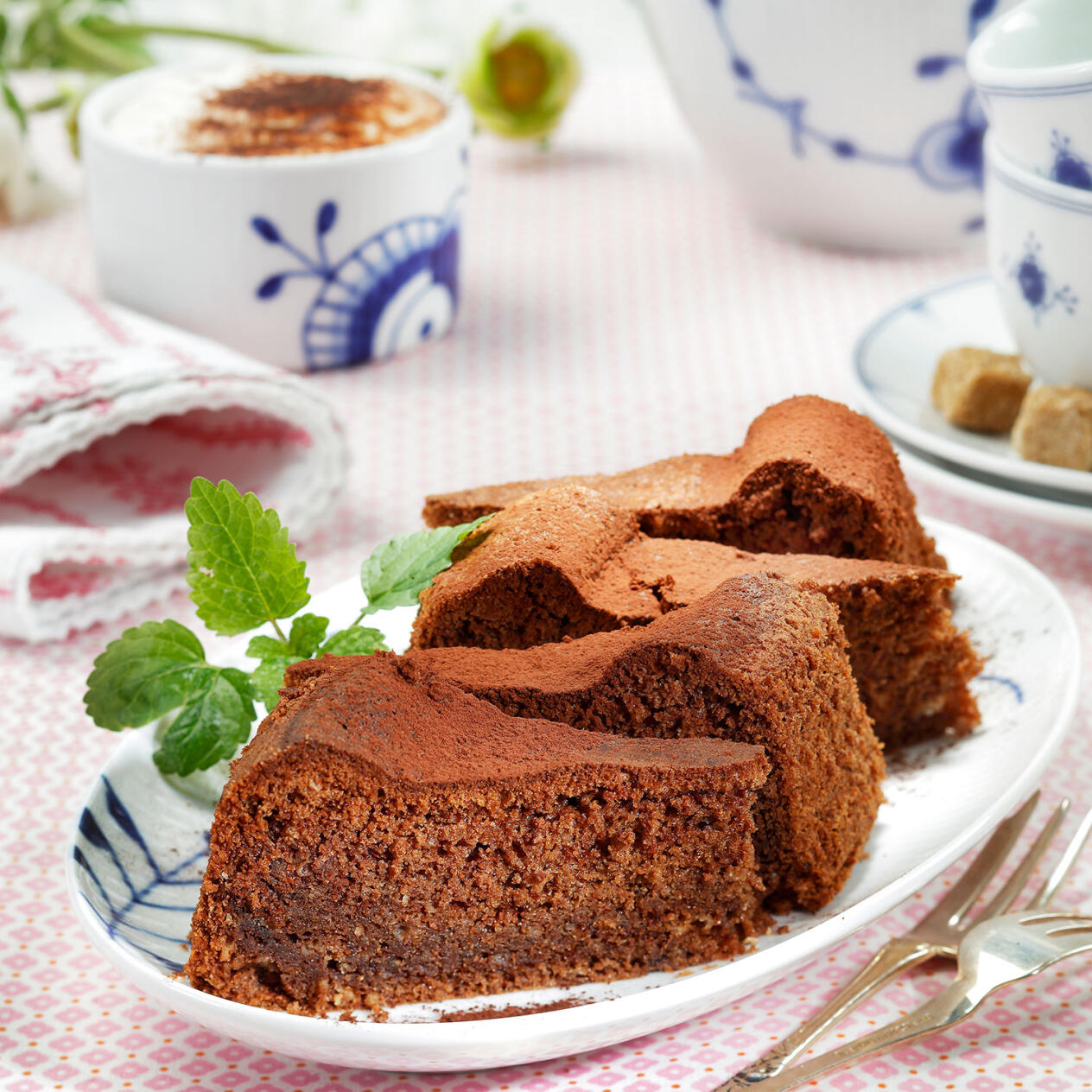 Saftig  chokladkaka