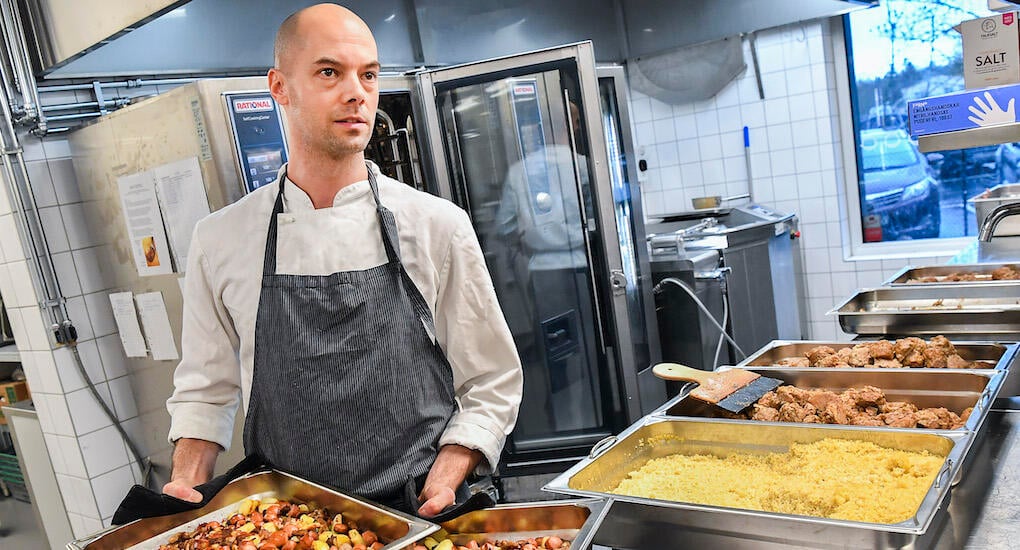 Daniél minskar matsvinnet i skolan: “Jag är allergisk mot att slänga mat”