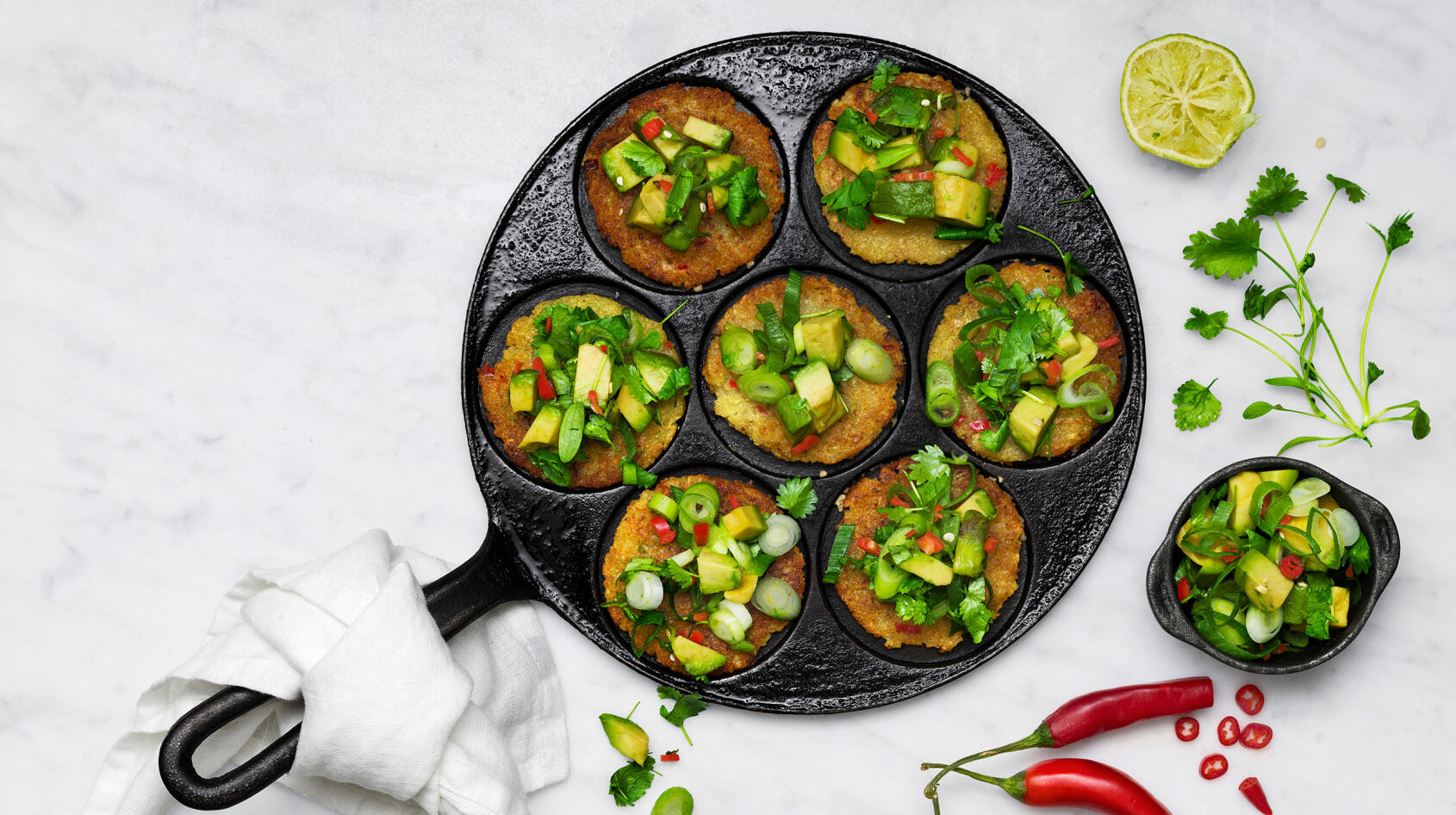 Vardagsfavoriten: Härliga potatisplättar med avokado!