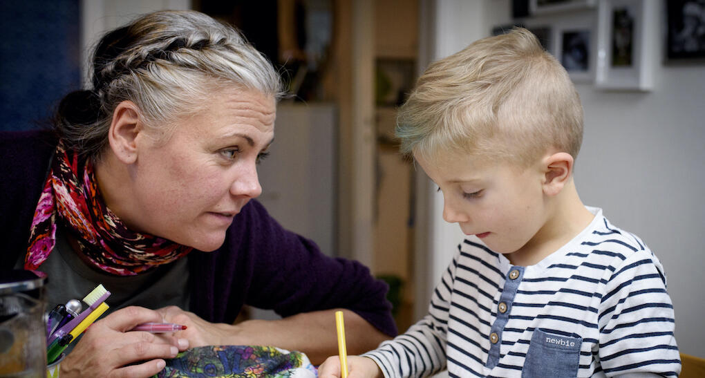 Anna och sonen Noah drabbades av samma sorg