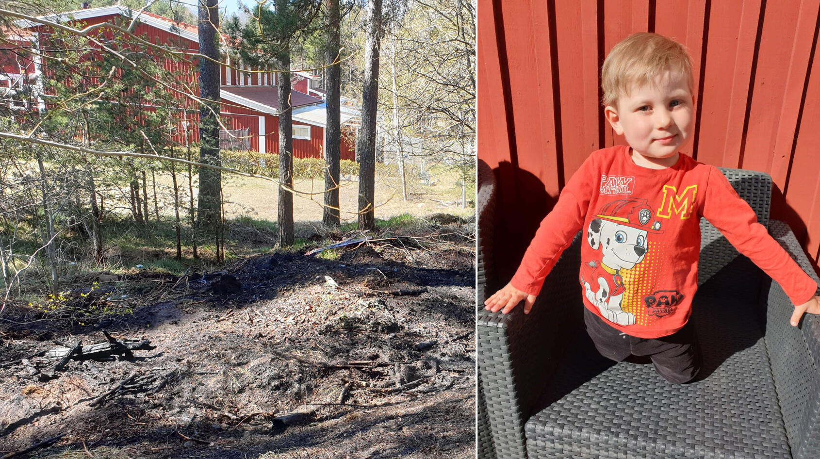Vincent räddade husen undan elden