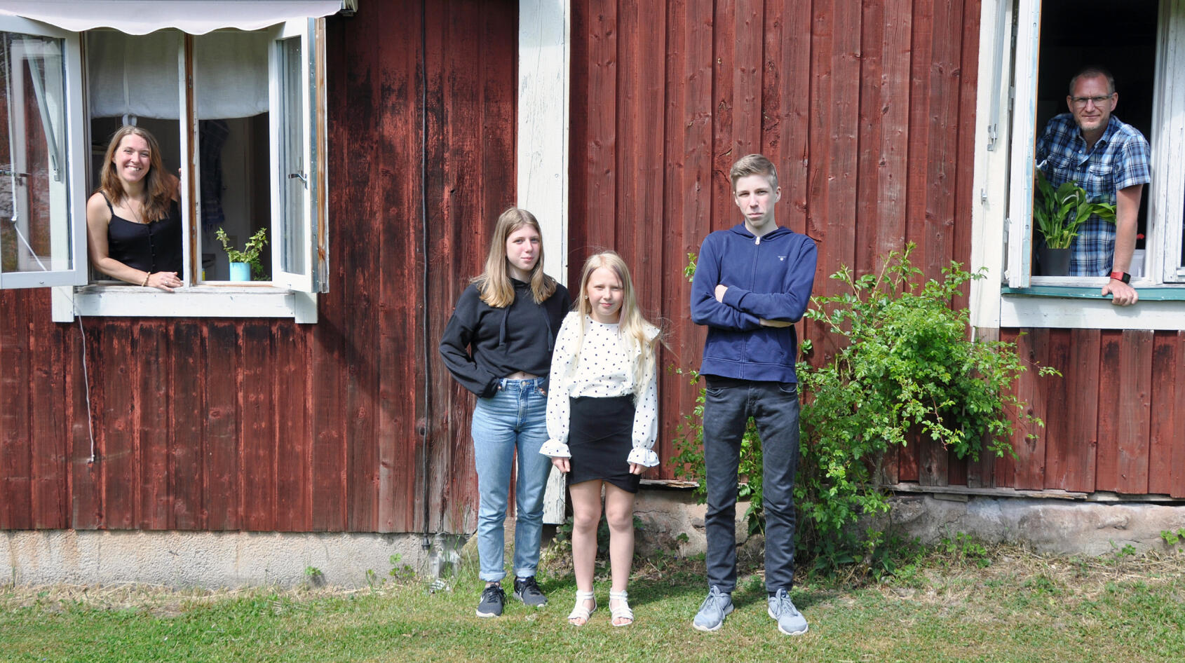 När vi skildes tog vi halva huset var!
