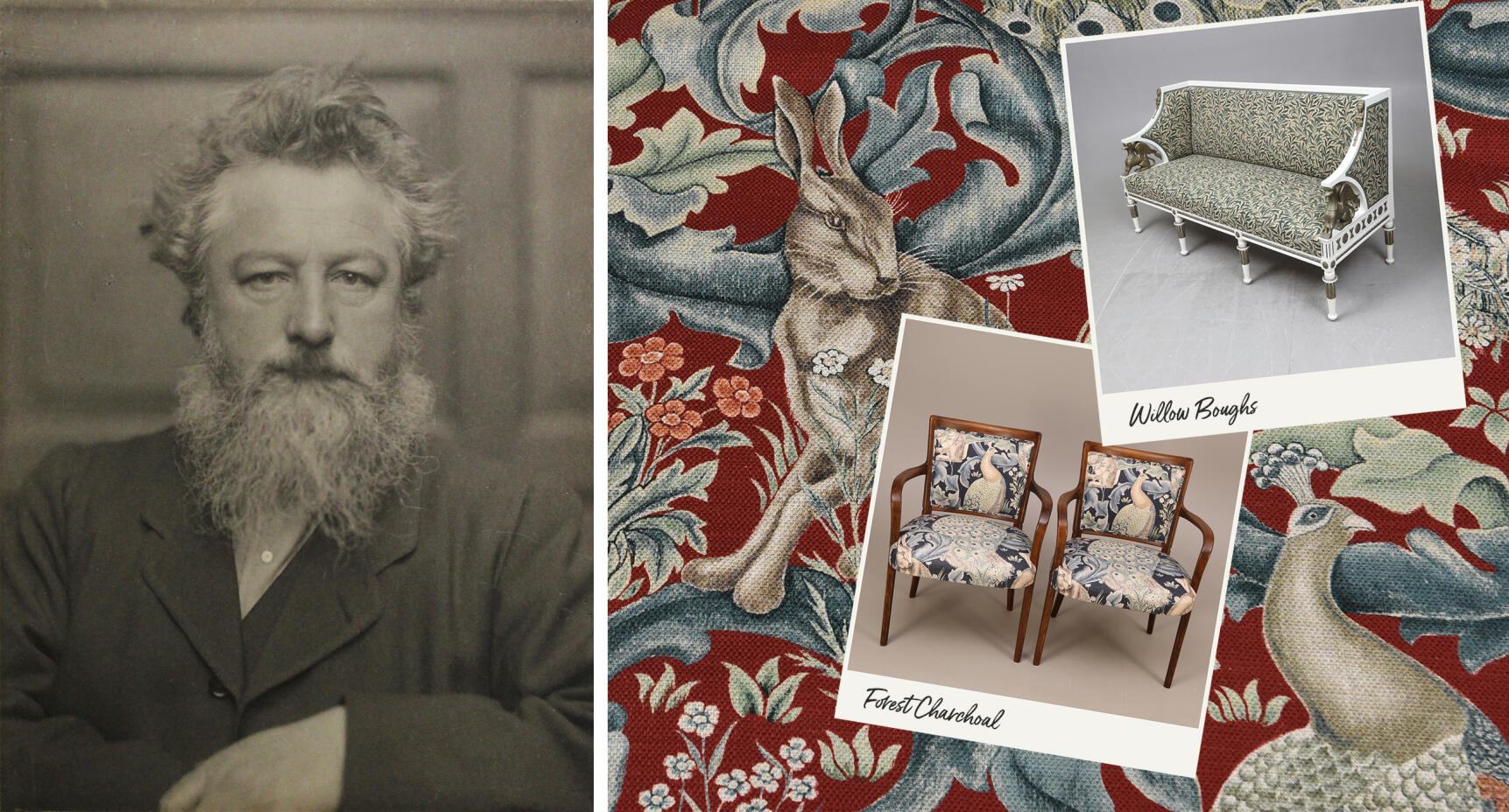 William Morris mönster är alltid på tapeten