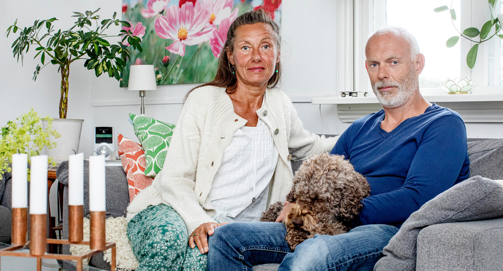 Christine och Johans son drabbades av psykos
