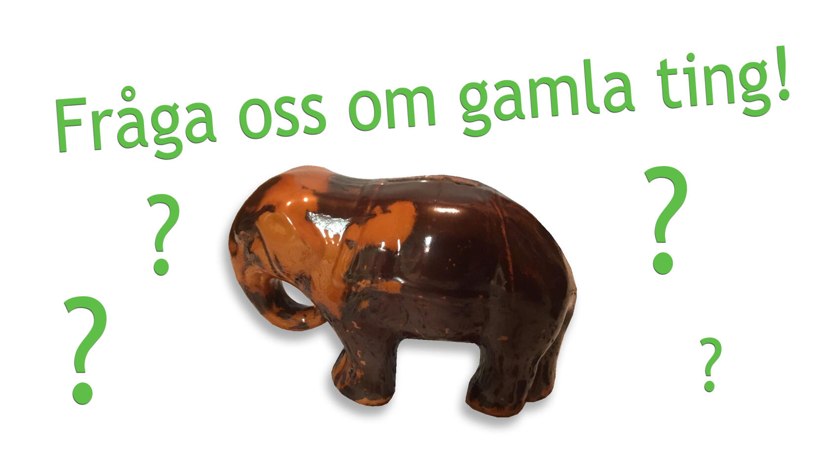 Gamla ting: Fin elefant i lergods
