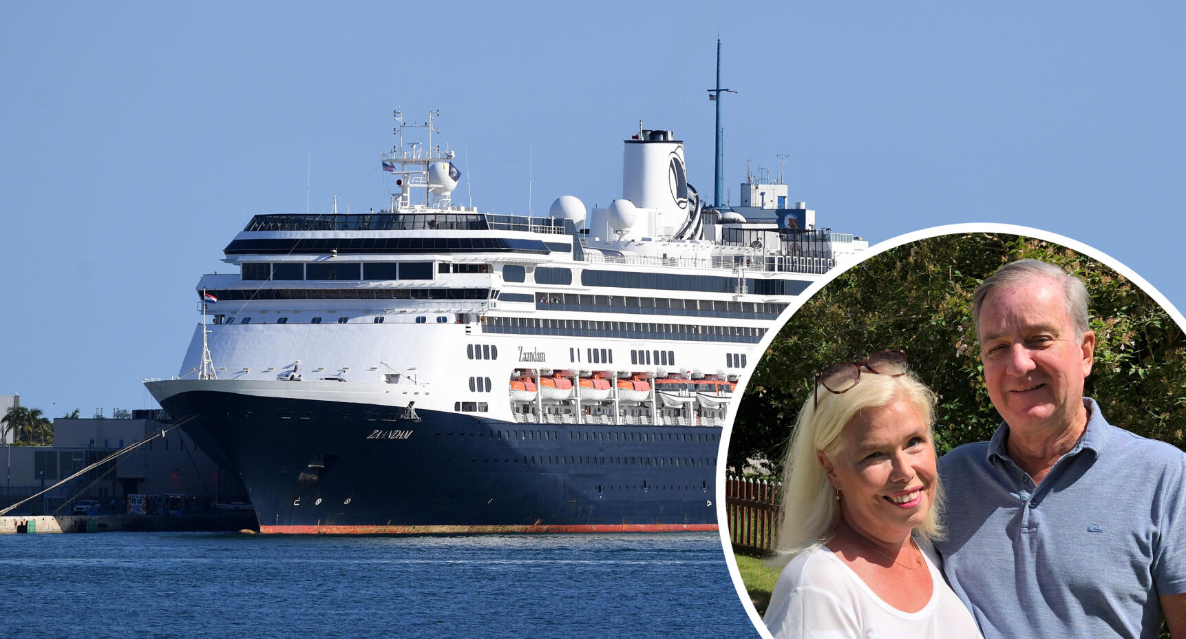 Tomas och Lena blev  sjuka ombord på ”dödsskeppet”