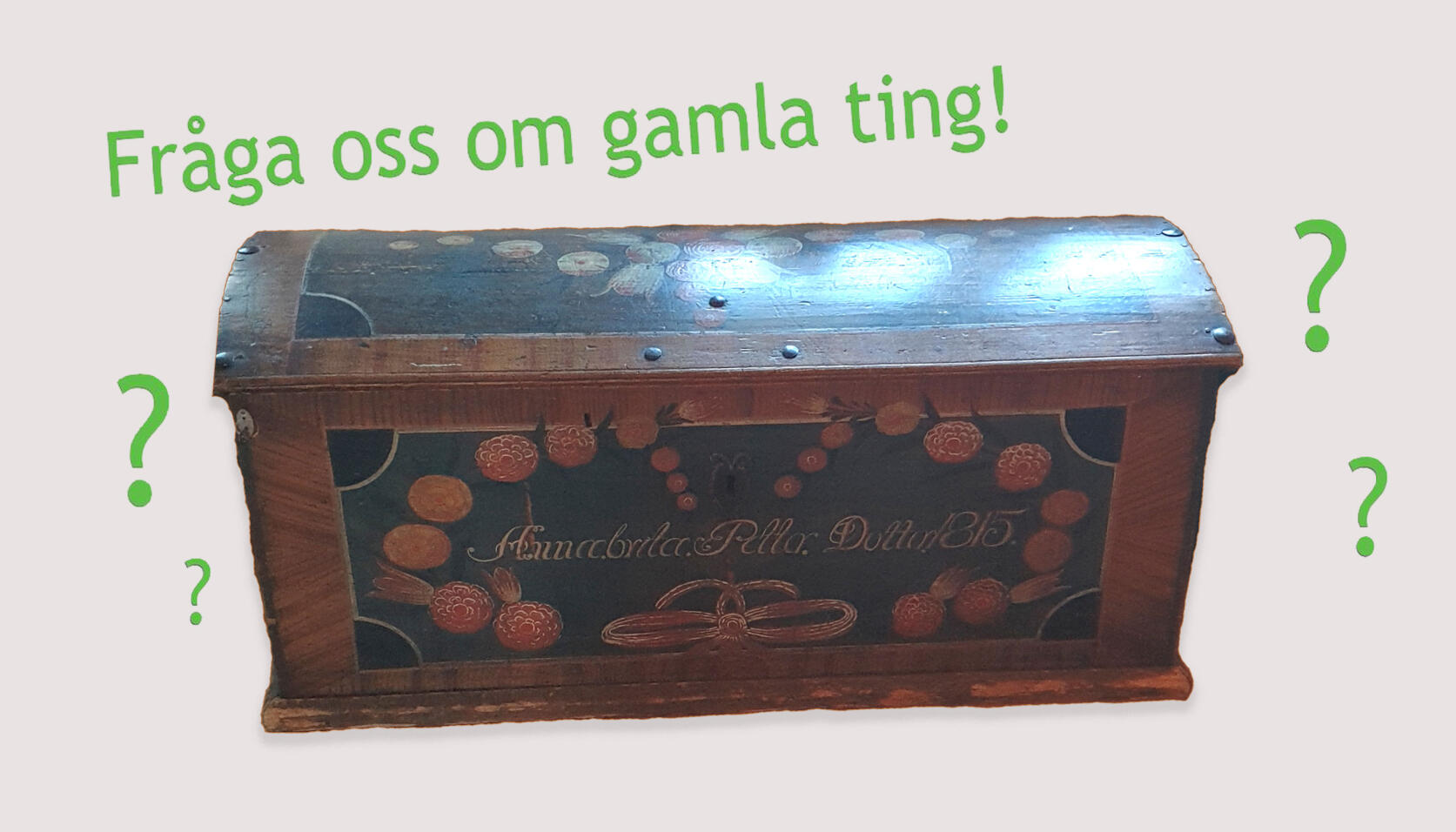 Gamla ting: Vacker förvaring från 1800-talet