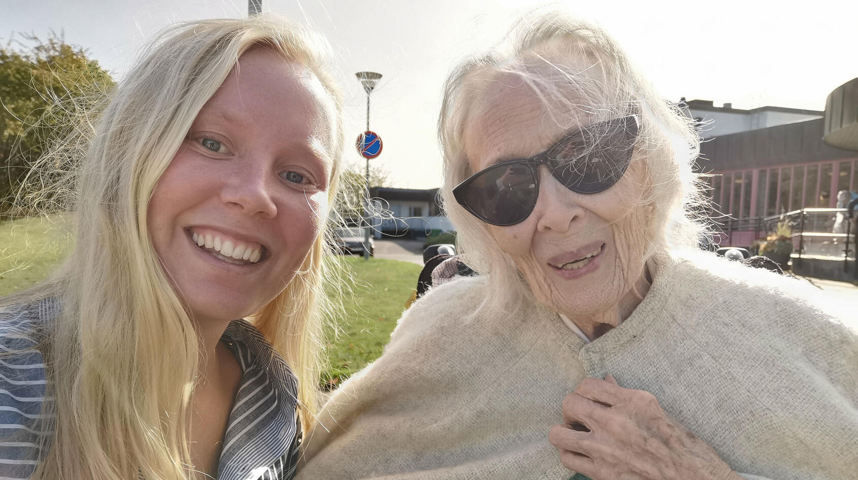 Lovisa tog jobb på sin gammelfarmors boende