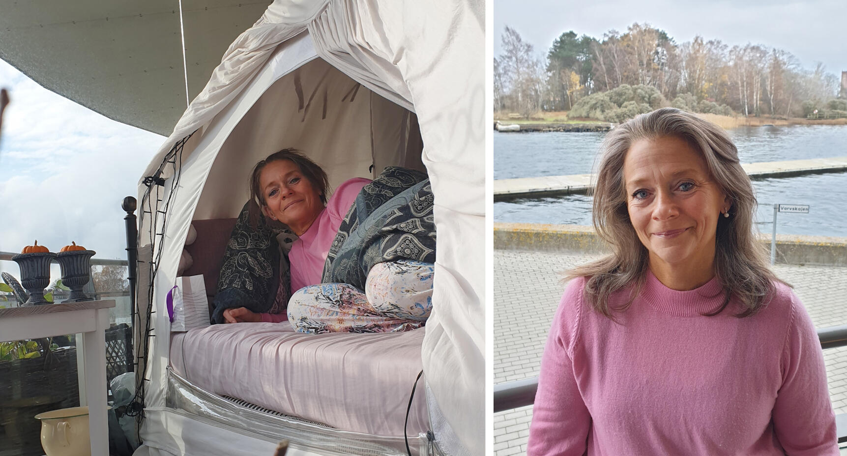 Jag snarkade för mycket – så jag fick flytta ut på balkongen!