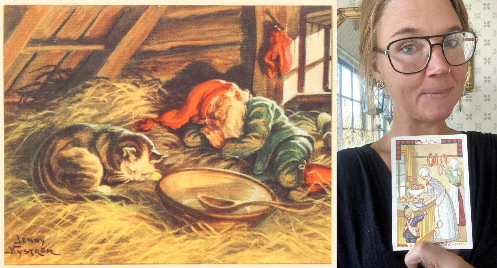 Vi älskar gamla tiders julkort!