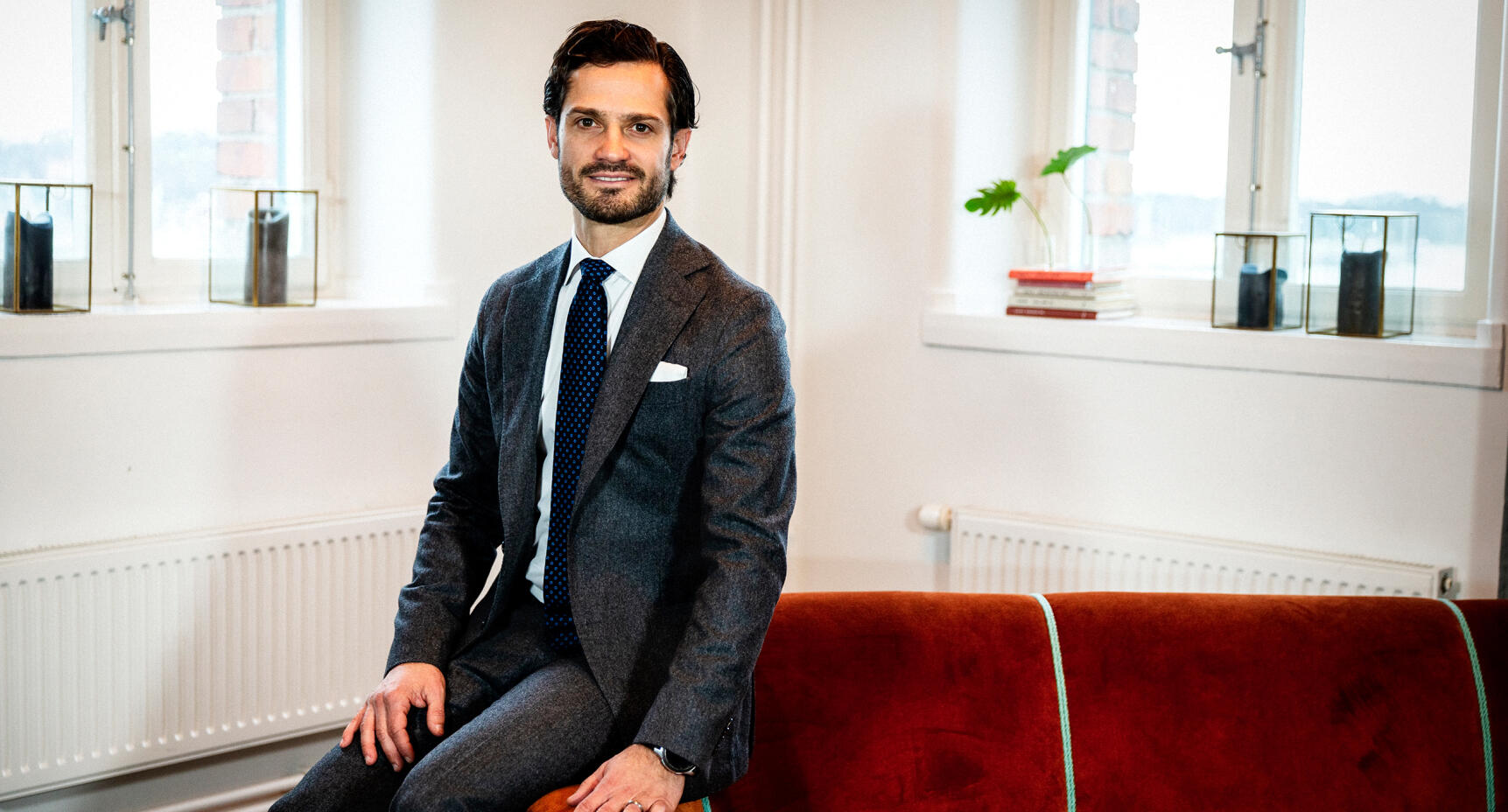 Prins Carl Philip: Att se barnens leenden betyder allt