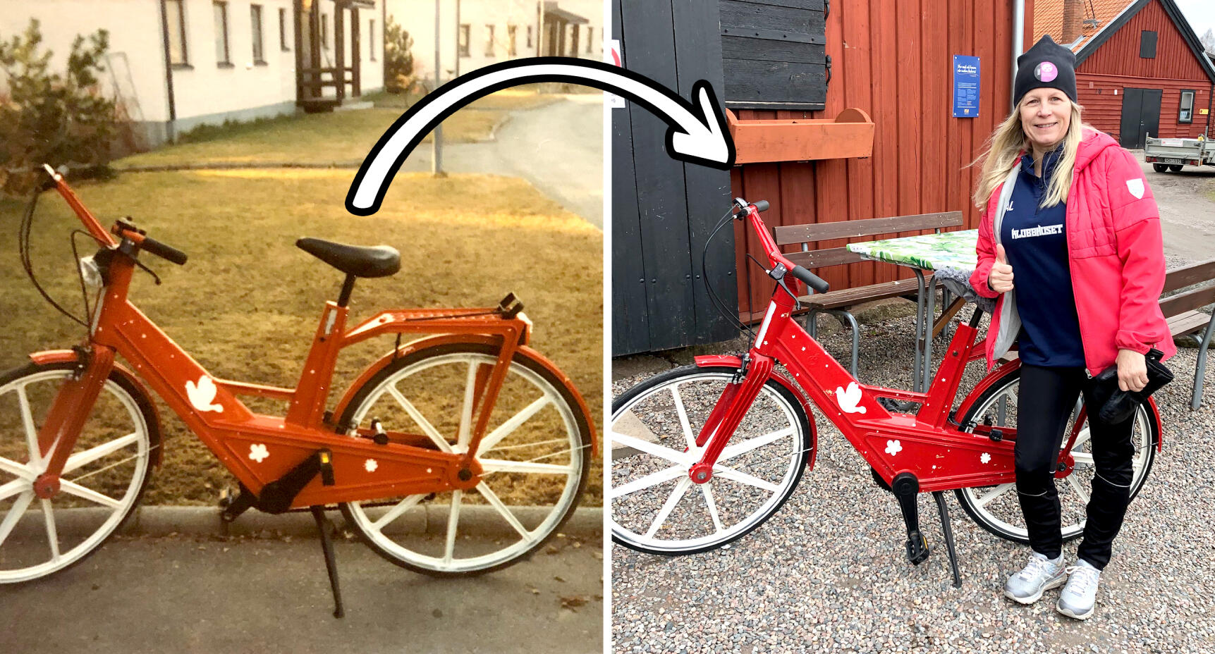 Ann återfick sin cykel – efter 33 år!