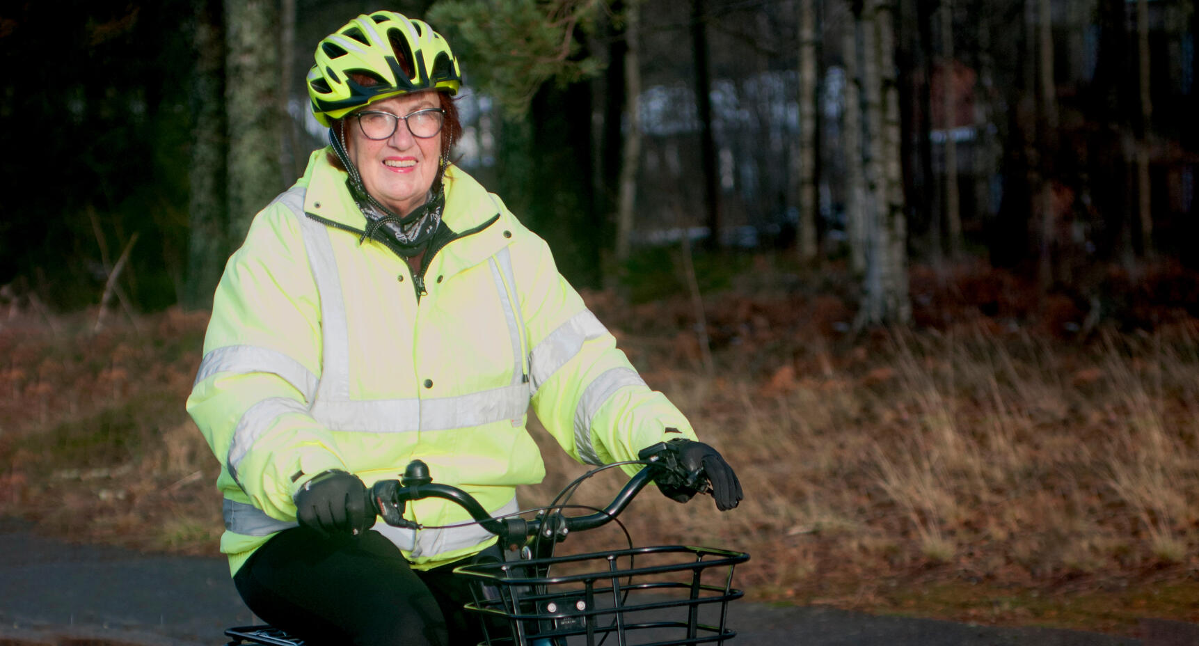 Eivor cyklade 1 000 mil på ett år!