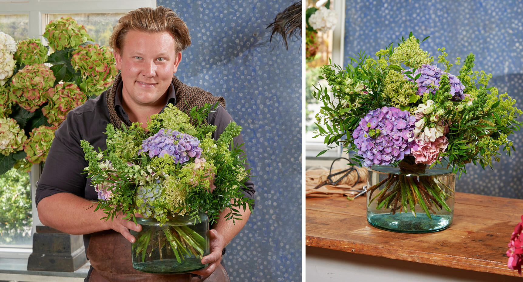 Bind en sommarbukett med Karl Fredrik!