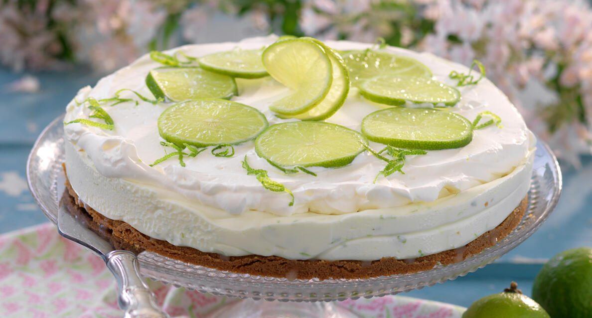 Fryst keylimepaj