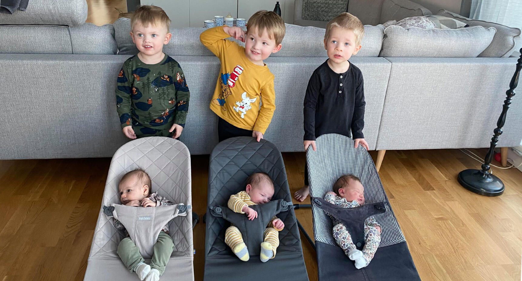 Annelie fick triss i barnbarn – två gånger om!