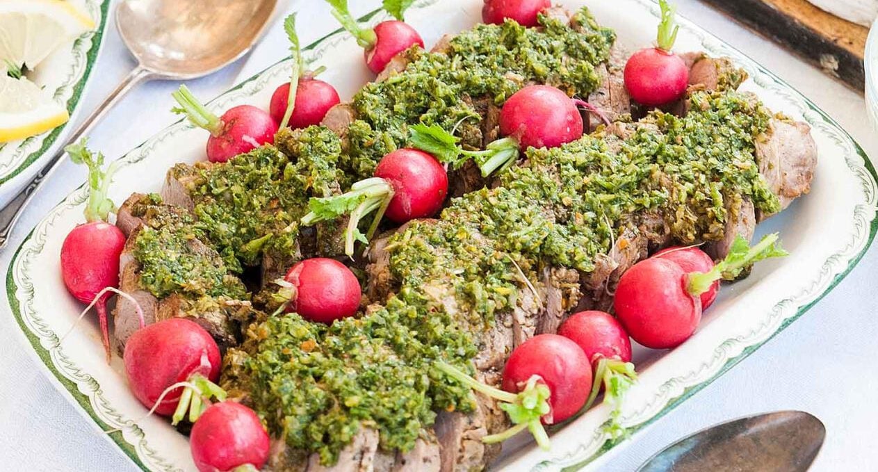 Fläskfilé med chimichurri