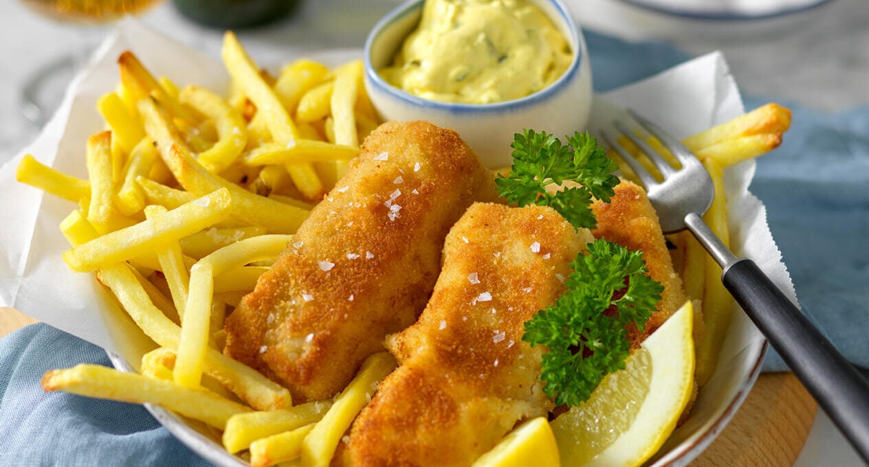 Hemlagad fish and chips