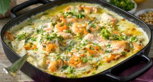 Parmesangratinerad fiskgryta