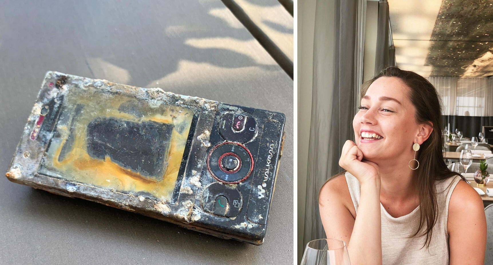 Daniellas mobil hittades i sjön efter 11 år – fick tillbaka tusentals bilder