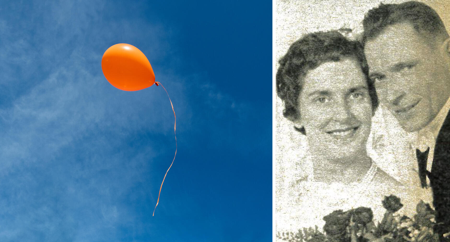 De fann varandra via en ballong – kärlekshistorien fortsätter beröra efter 70 år