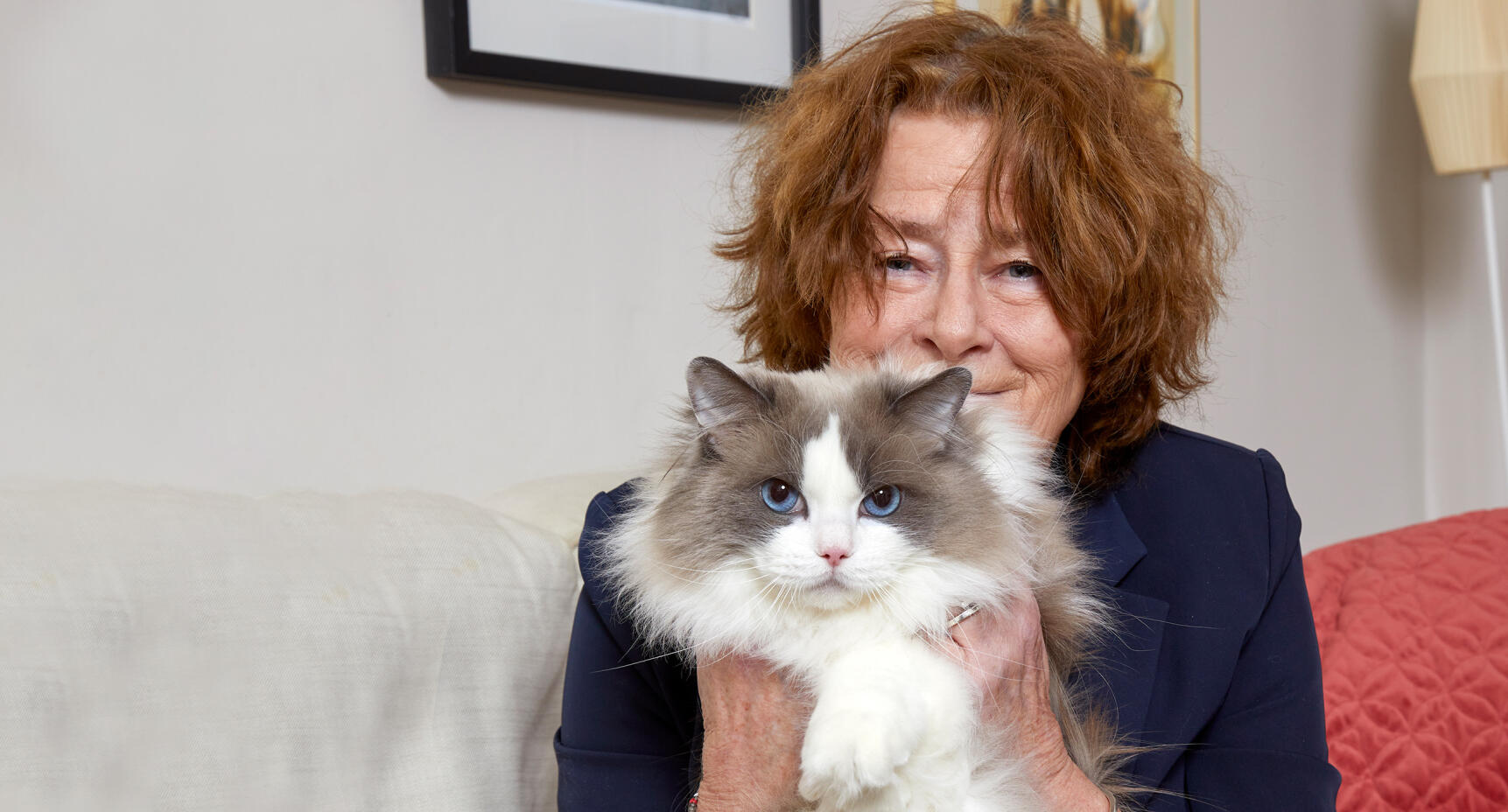 Katten Saga blev Gunillas räddning i pandemin: “Det är alltid någon hemma som väntar på en”