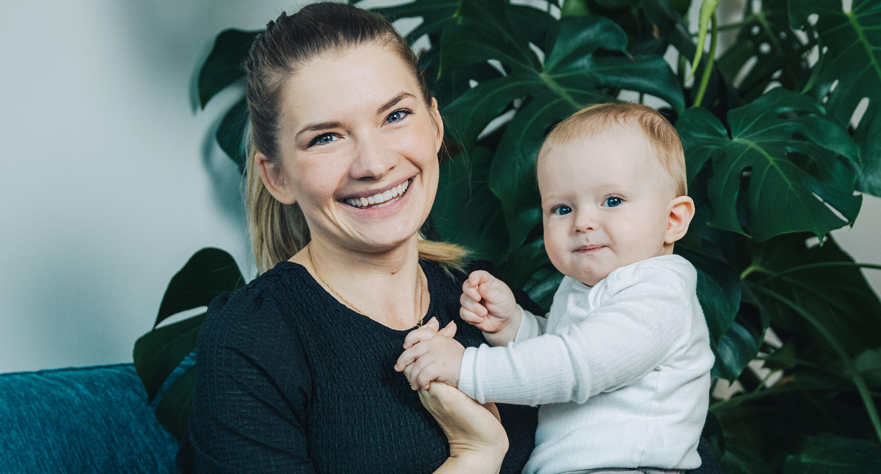 Natasia blev gravid en månad efter makens död: “Martin lever vidare i vårt barn”