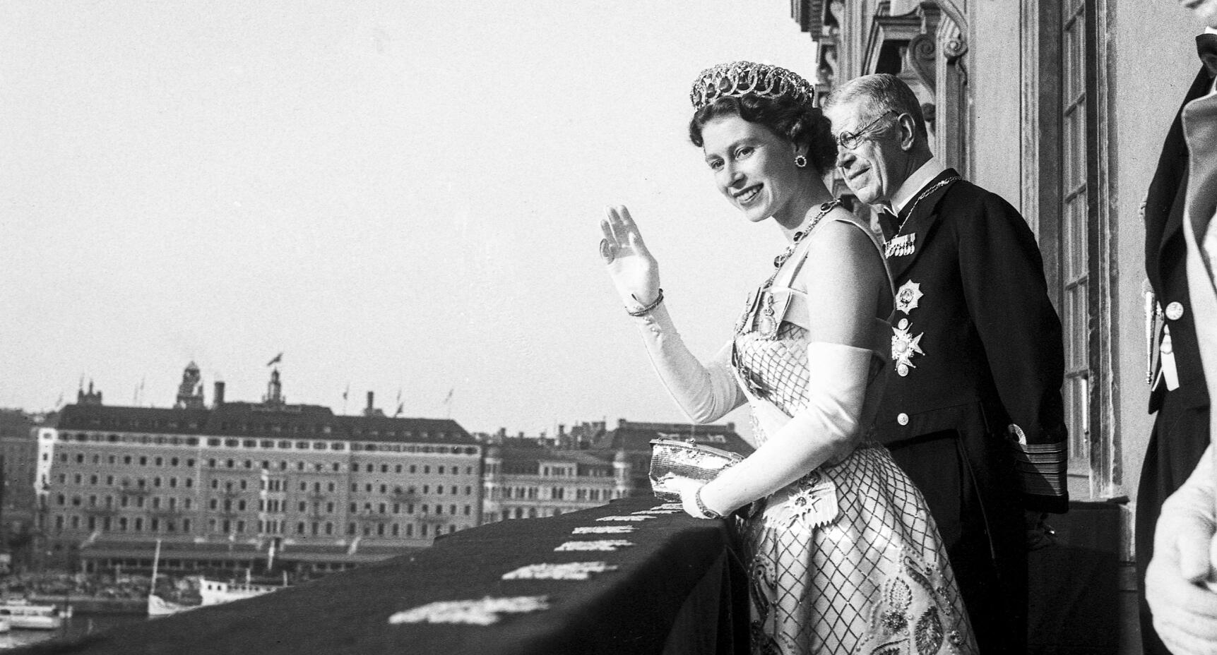 När drottning Elizabeth besökte Sverige – 12 historiska ögonblick