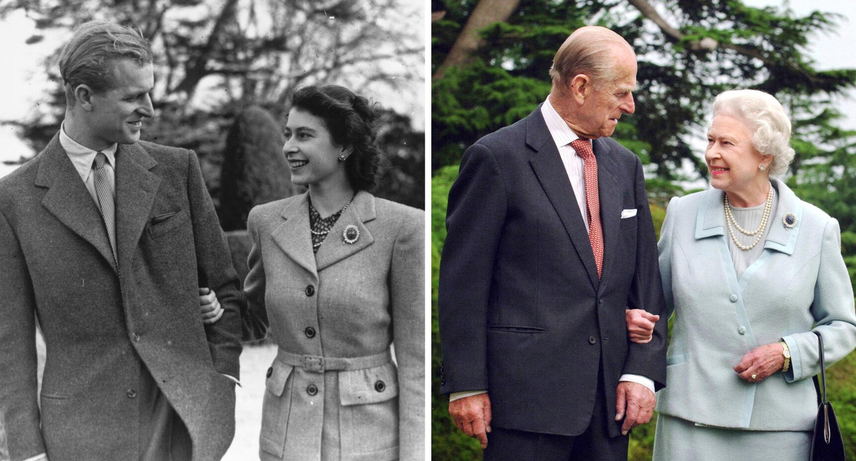 Drottning Elizabeth och prins Philip: Så började en sju decennier lång kärlekshistoria